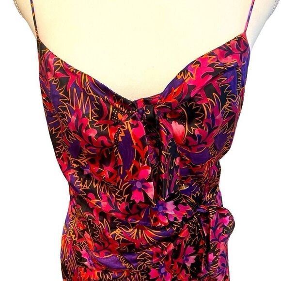 SALONI Penelope Silk Dress Size 6 - Picture 7 of 11